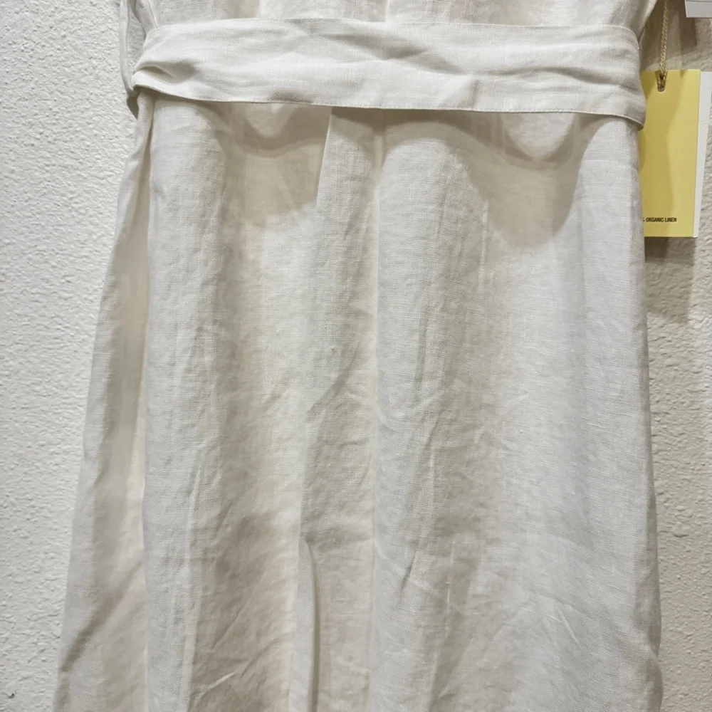 Aritzia Wilfred White Eleta Linen Maxi Dress - Picture 11 of 15